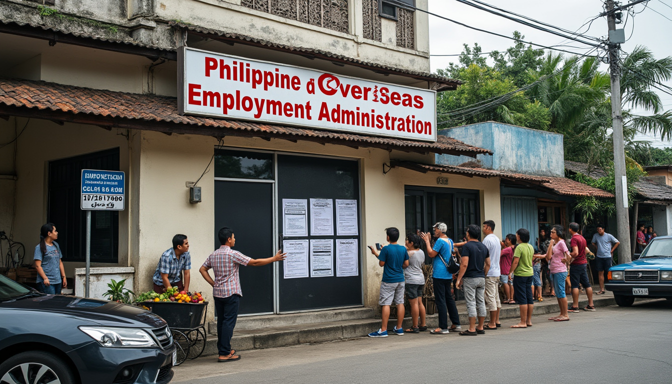 découvrez les détails de la fermeture d'une agence à san fernando, pampanga, suite à des accusations de recrutement illégal. informez-vous sur les enjeux juridiques et les conséquences de cette décision.